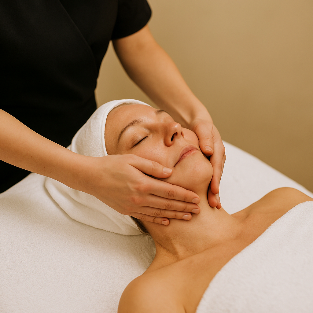 massatge facial massatge facial Fanny estetica El Masnou